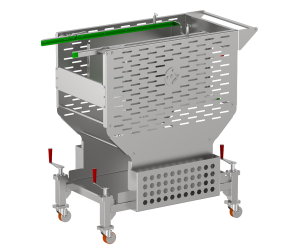TrayShift Quick Mold Changeover Trolley for Tray Sealers Vormek